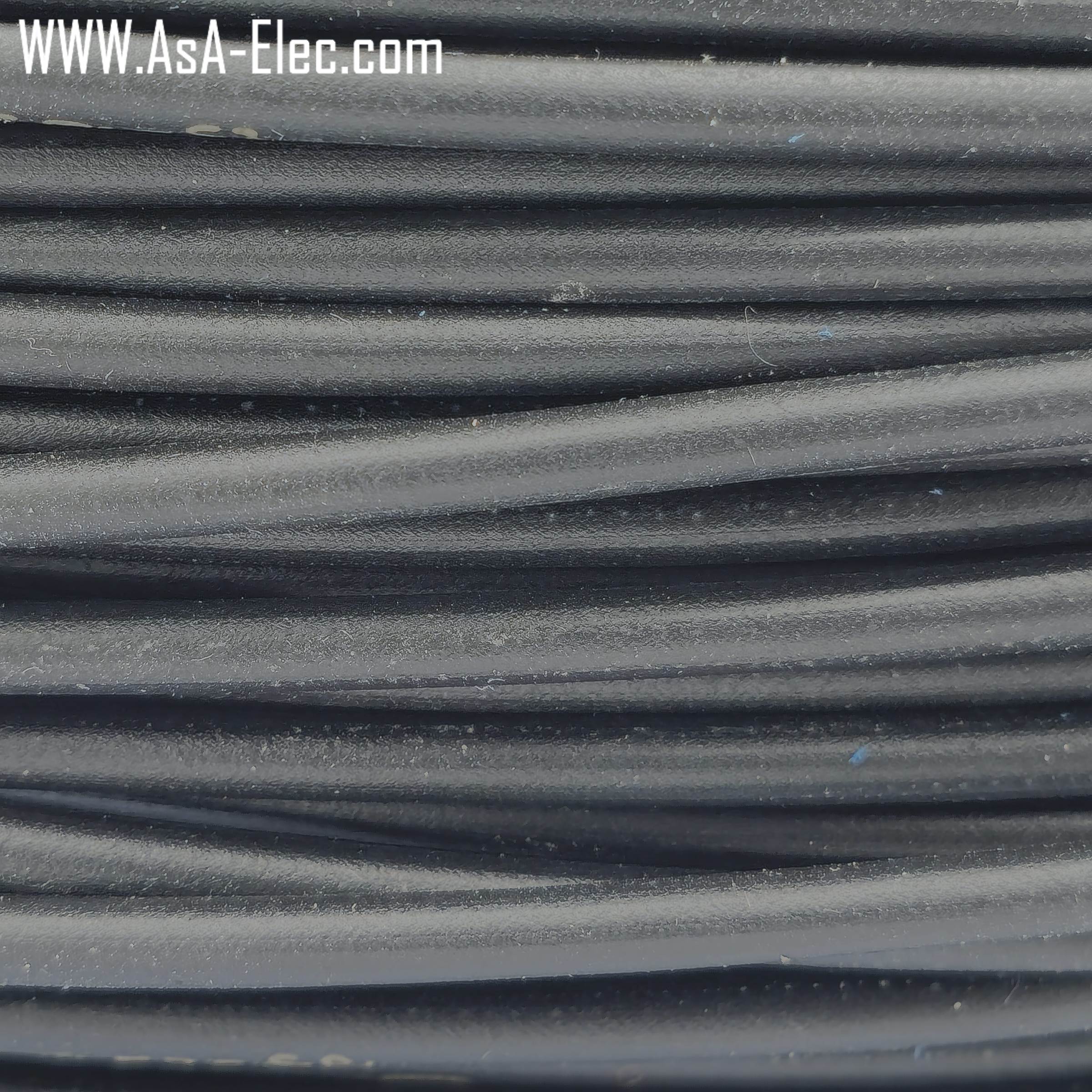سیم افشان مشکی تمام مس 0.75mm²